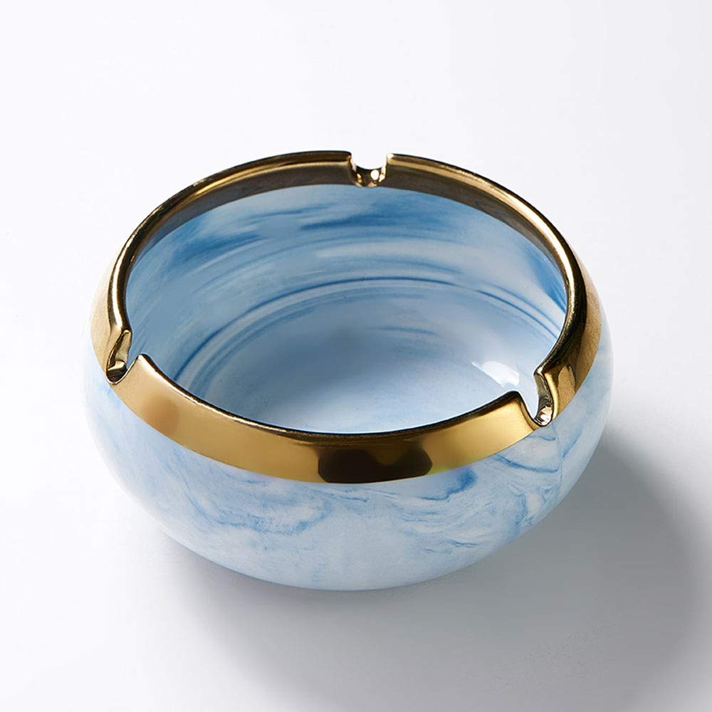 TEST Marble Blue Ashtray